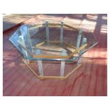 Glass Top Octagonal Table - 36 Square 16T