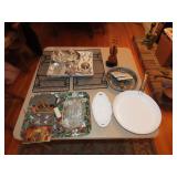 Table Lot of Misc Items