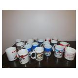 Lot of Christmas Mugs