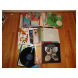 Stack of Vintage Records