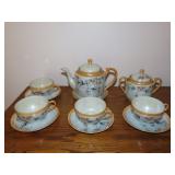 Asian Decorated Tea Set