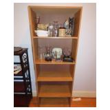 Wood Book Shelf - Contents NOT Included