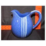 Blue Speckle Pitcher
