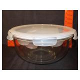 Set of 3 Glass Storage Bowls w/ Lids