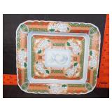 Japanese Imari Square Serving Plate
