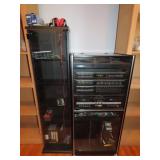 Stereo System w/ 2 Speakers - Powers On