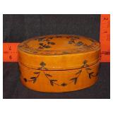 Asian Decorated Wood Box