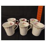 6 Allyn Nelson Collection Cups