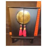 Wood Asian Style Jewelry Box