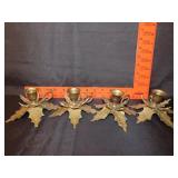 4 Brass Candle Holders