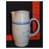 Pottery Signed Pitcher