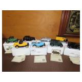 8 National Motor Museum MInt Die Cast Cars