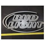 Light Up Bud Light Sign (No Cord)