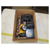 18v DeWalt Flashlight & Charger - Untested