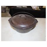 Cast Iron Covered Pot