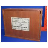 John Thoreau Drawing Pencils Advertising Box