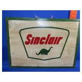 Metal Sinclair Sign (23"x17")