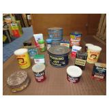 Lot of Vintage Kitchen Tins & Advertising