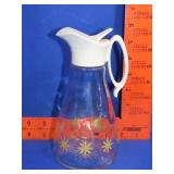 Vintage Log Cabin Syrup Dispenser