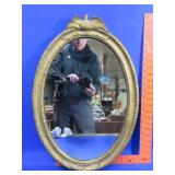 Oval Gold Guilded Mirror - 16x24