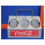 Metal 6 Bottle Coke Carrier
