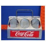 Metal 6 Bottle Coca Cola Carriers