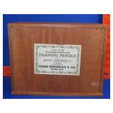 John Thoreau Wood Drawing Pencils Advertising Box