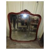 Beveled Edge Wall Mirror (30"x34")