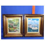 2 Framed Prints (15"x17")