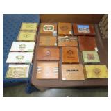 Lot of Cigar Boxes