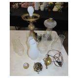 Lot of Kerosene Lamp Parts