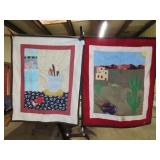 2 Lap Quilts (32"x36")