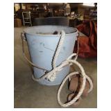 Well Bucket w/ Pulley