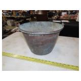 Old Copper Bucket w/ Handle