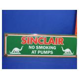 Porcelain Sinclair Sign