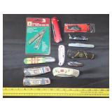 Lot of Pocket Knifes