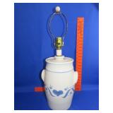 Pottery Crock Table Lamp