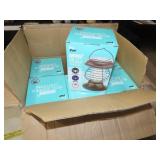 12 Solar Bug Zapper Lanterns New