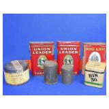 Lot of Tobacco Tins