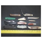 Lot of Pocket Knifes