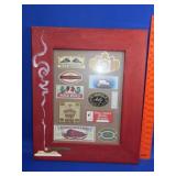 Framed Cigar Advertising (18"x22")