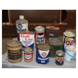 Lot of Oils & Fluids