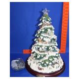 Thomas Kincaid Village Christmas Tree