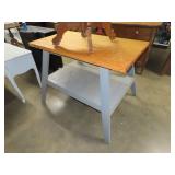 Pine Top Work Table
