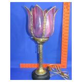 Stained Glass Tulip Lamp