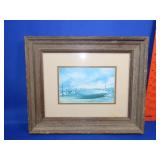 Framed Ship Print