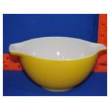 Yellow Pyrex Cinderella Mixing Bowl 1 1/2 Pint
