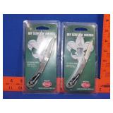 2 Case Mini Blackhorn BSA Pocket Knifes