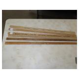 Lot of Yard Sticks