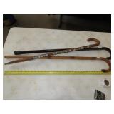3 Walking Sticks